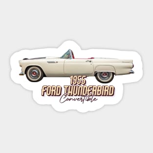1955 Ford Thunderbird Convertible Sticker